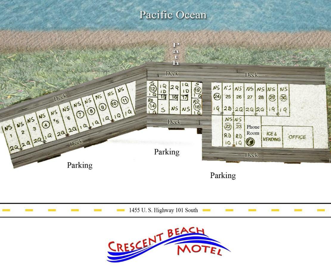 Crescent Beach Motel Crescent City Dış mekan fotoğraf
